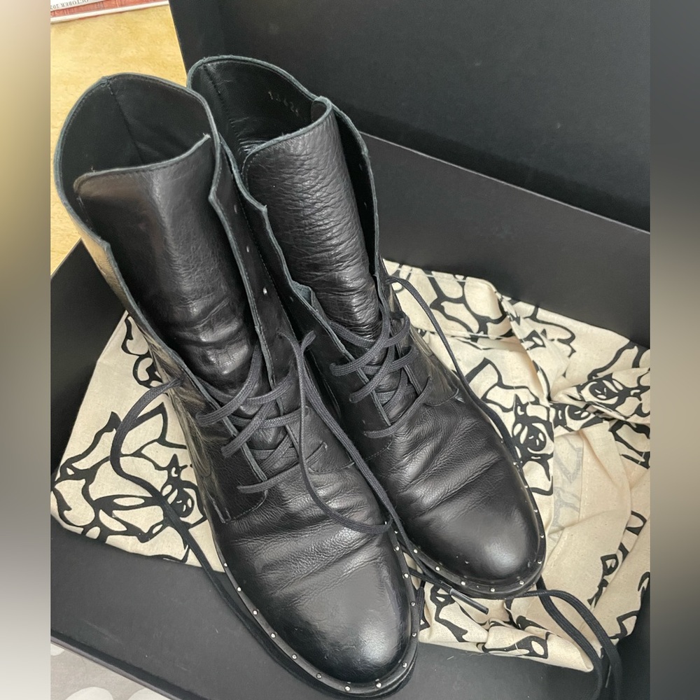 Freda Salvador “Alanis” Combat Boot